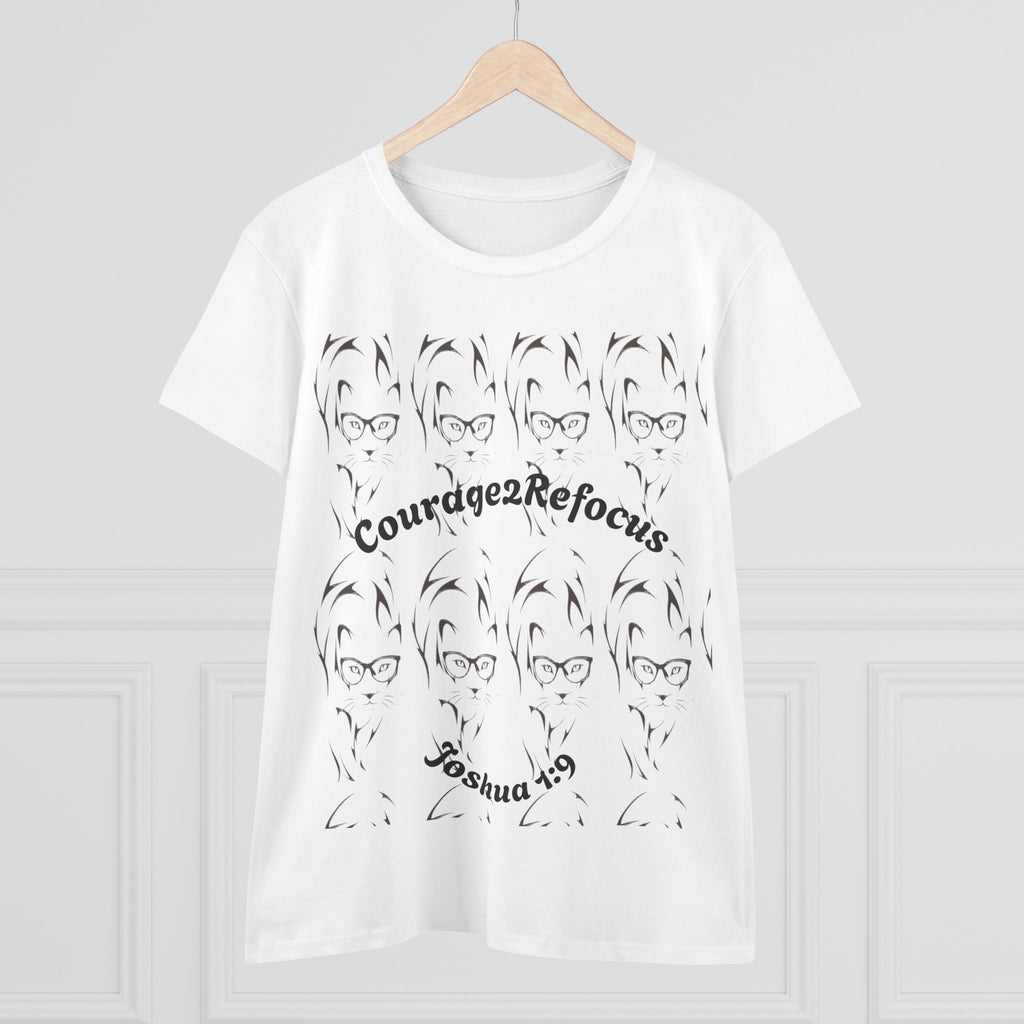 Courage scripture design Tee | Joshua 1 and 9 women shirt