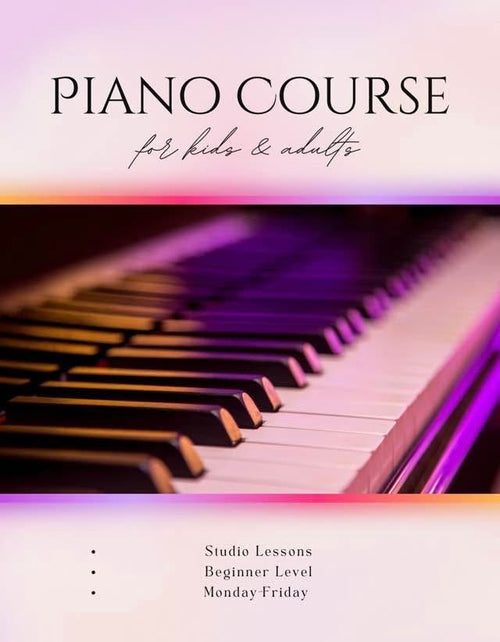 Beginner Piano Lessons